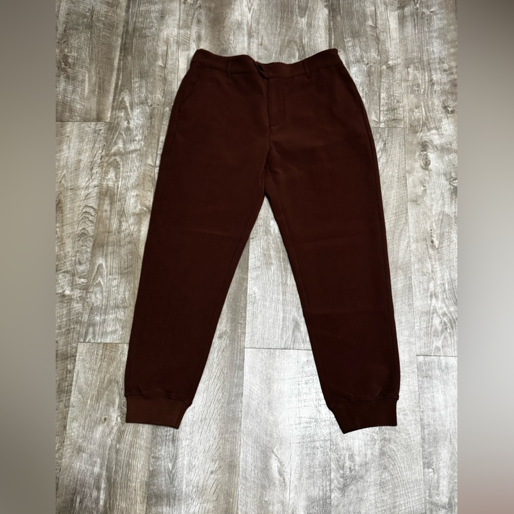 Brown-Maroon Jogger
